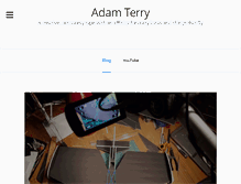 Tablet Screenshot of adamterry.net